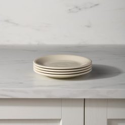 Alternative view of Fiesta Dinnerware - Linen Set of 4 Classic Rim 7 1/4 Inch Salad Plate