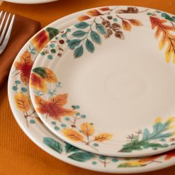 Alternative view of Fiesta Dinnerware - Autumn Fields Classic Rim 9 Inch Luncheon Plate