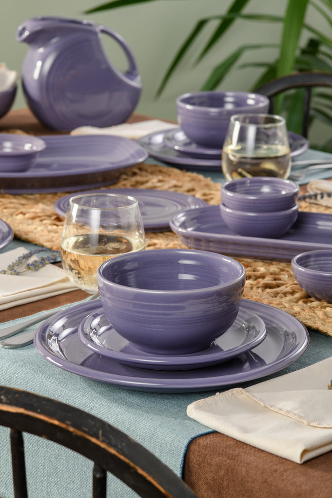 Fiesta Dinnerware - Lavender Bistro Coupe 3-Piece Place Setting, Service for 1 - Image 2