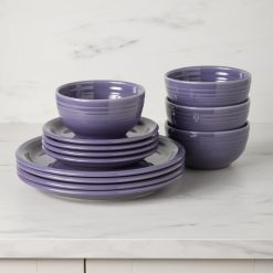 Alternative view of Fiesta Dinnerware - Lavender Bistro Coupe 12-Piece Dinnerware Set, Service for 4