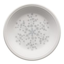 Fiesta Dinnerware - White Snowflake Classic Rim 7 1/4 Inch Salad Plate