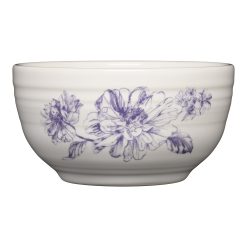 Fiesta Dinnerware - Botanical Floral Lavender Bistro Coupe 5 1/2 Inch Cereal Bowl 22 OZ