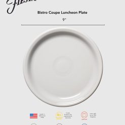 Alternative view of Fiesta Dinnerware - Lavender Bistro Coupe 9 Inch Luncheon Plate