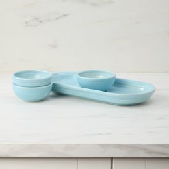 Alternative view of Fiesta Dinnerware - Fiesta 4-Piece Condiment Set Sky