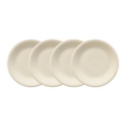 Fiesta Dinnerware - Linen Set of 4 Classic Rim 7 1/4 Inch Salad Plate