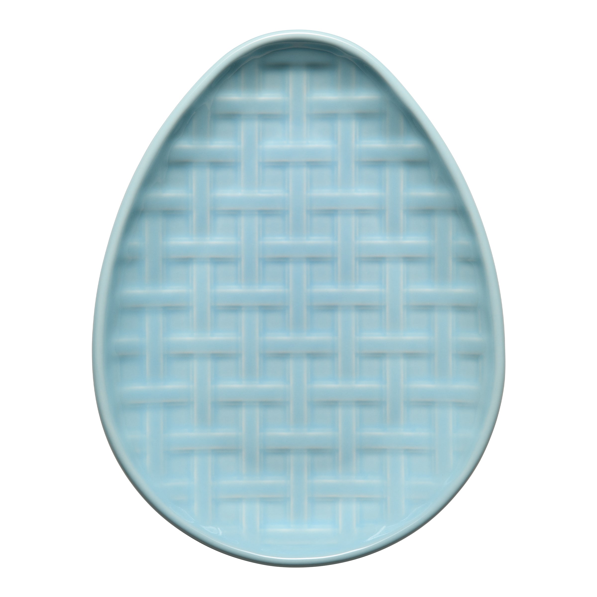 Fiesta Dinnerware - New Retired Embossed Egg Shaped Plate 10 Inch