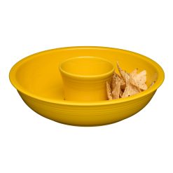 Fiesta Dinnerware - New Retired 2-Piece Chip and Dip Set 12 7/8 Inch