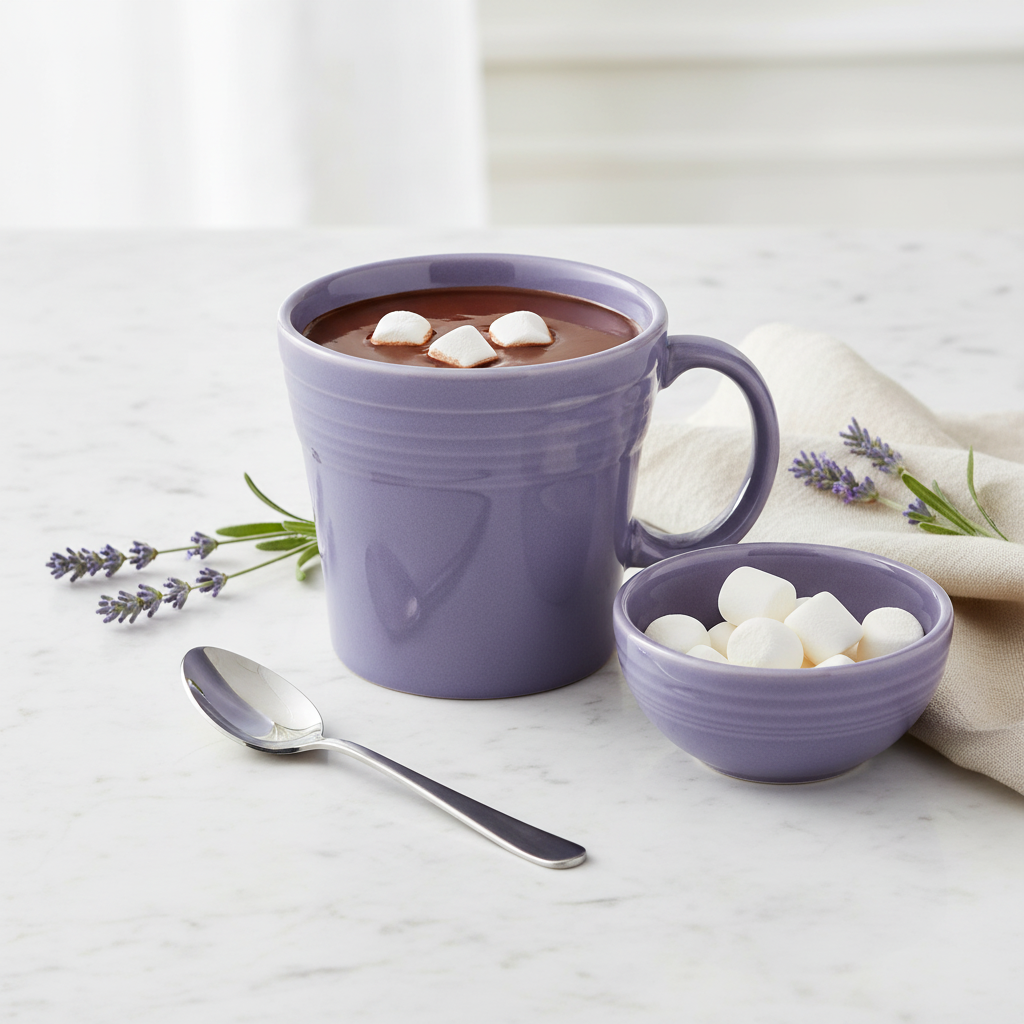 Fiesta Dinnerware - Lavender 15 OZ Tapered Mug - Image 2