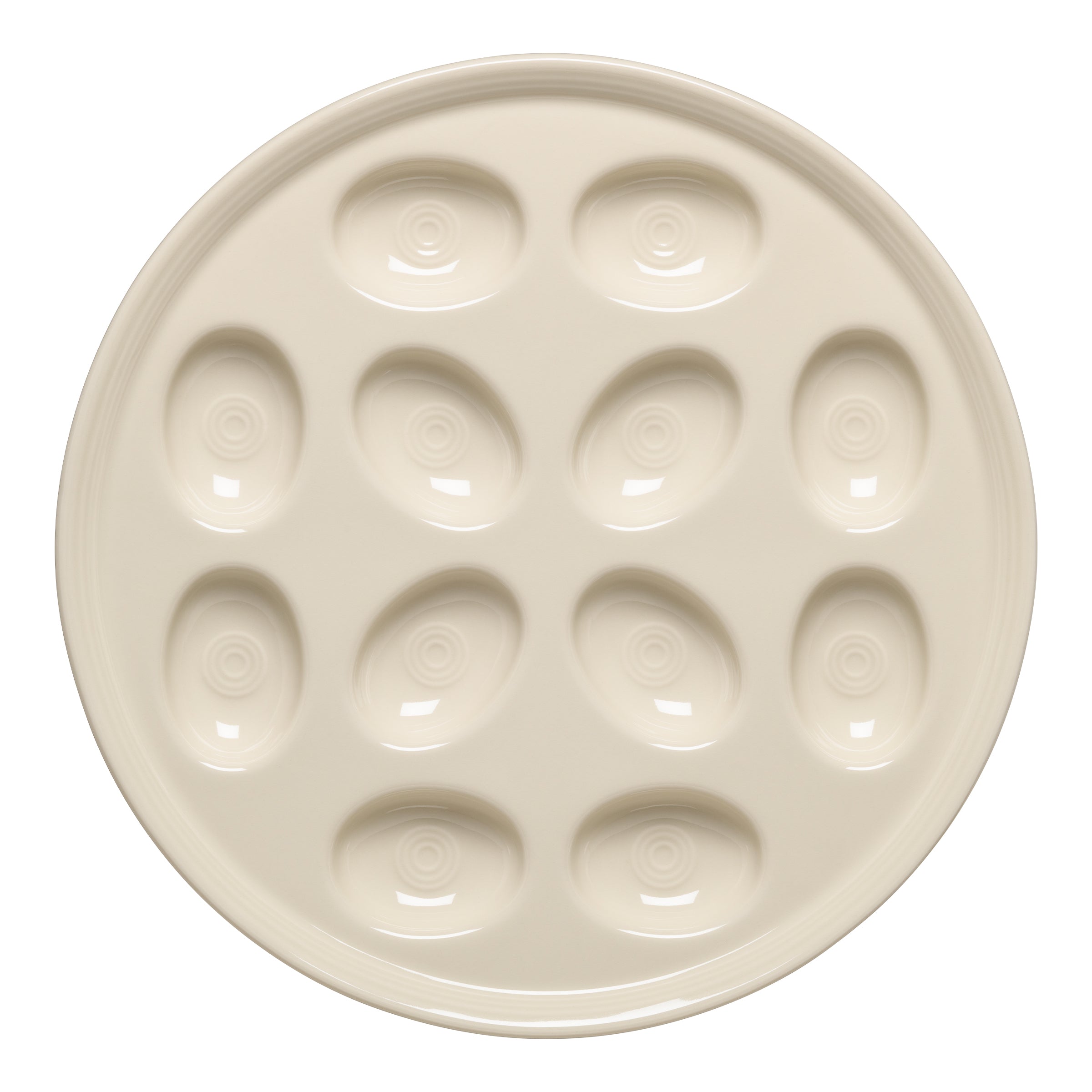 Fiesta Dinnerware - Round Egg Serving Platter 11 1/4 Inch