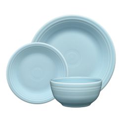 Fiesta Dinnerware - Sky Classic Bistro 3-Piece Place Setting, Service for 1