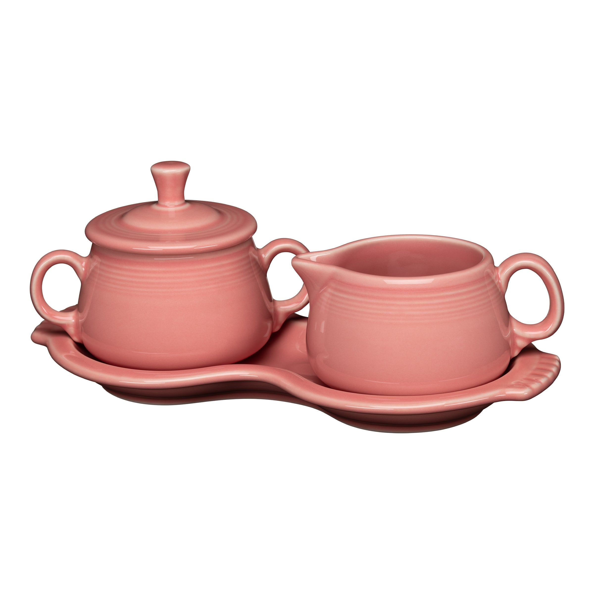 Fiesta Dinnerware - New Retired 4-Piece Sugar Bowl and Creamer Set with Tray - Image 7