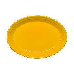Alternative view of Fiesta Dinnerware - Fiesta 9 5/8 Inch Small Oval Serving Platter