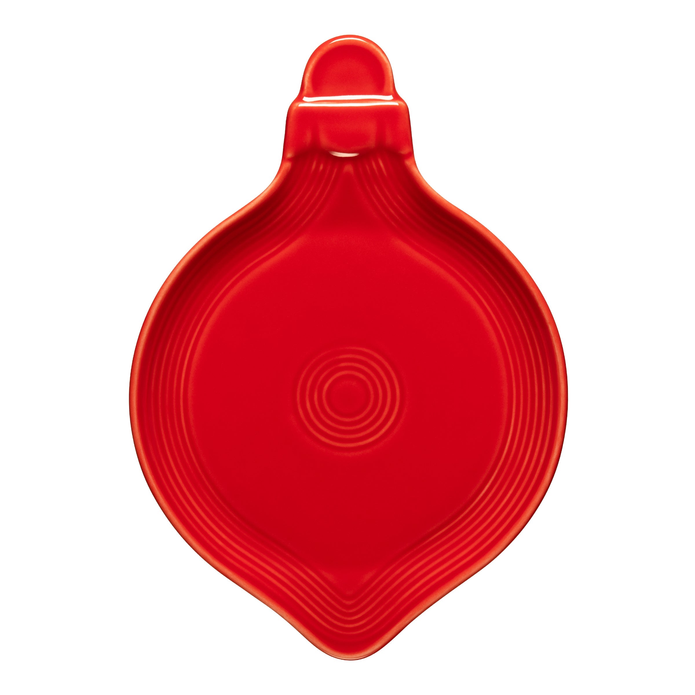 Fiesta Dinnerware - 8 3/4 Inch Ornament Shaped Plate - Image 2