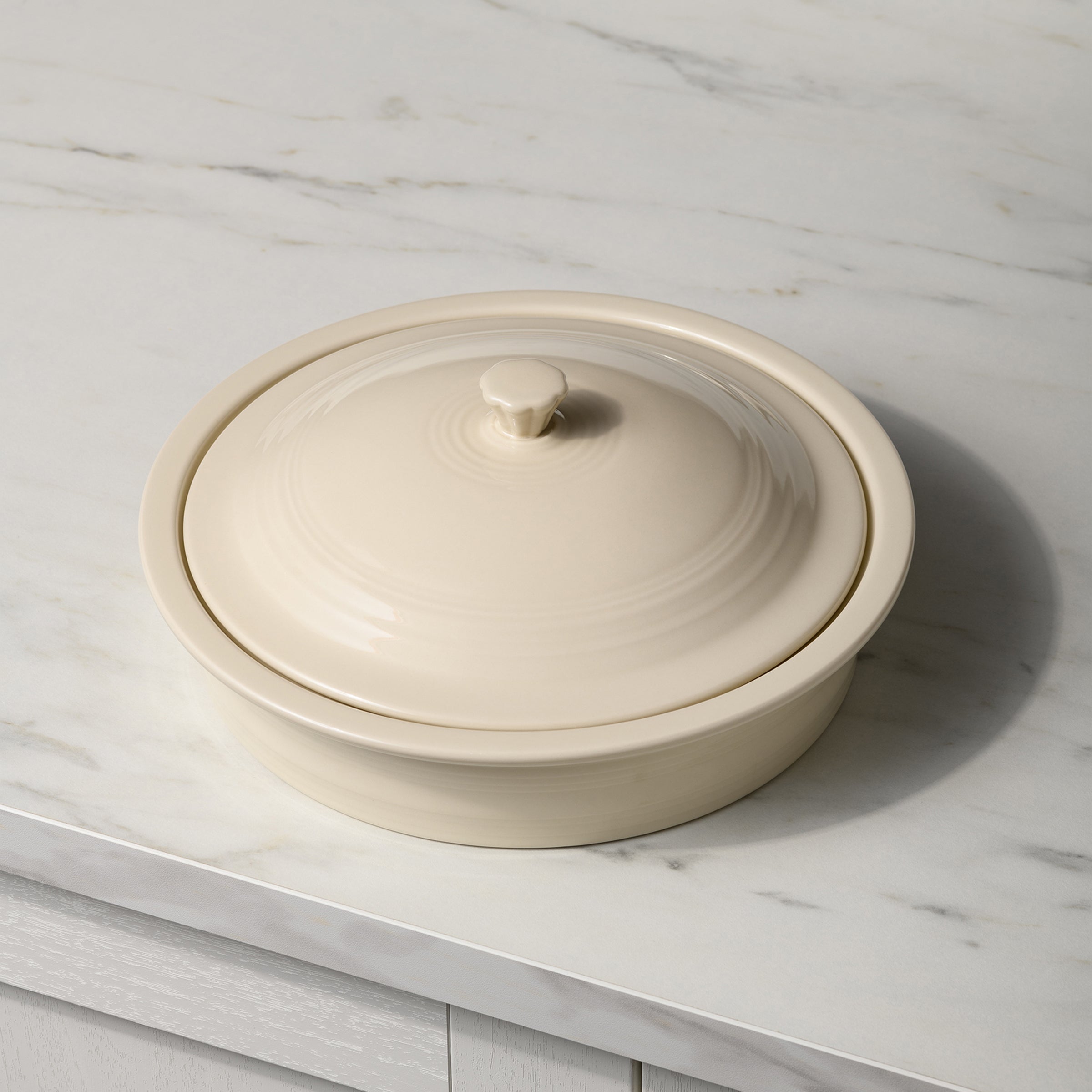 Fiesta Dinnerware - Small 10 Inch Round Covered Casserole 1.4 Quart - Image 3