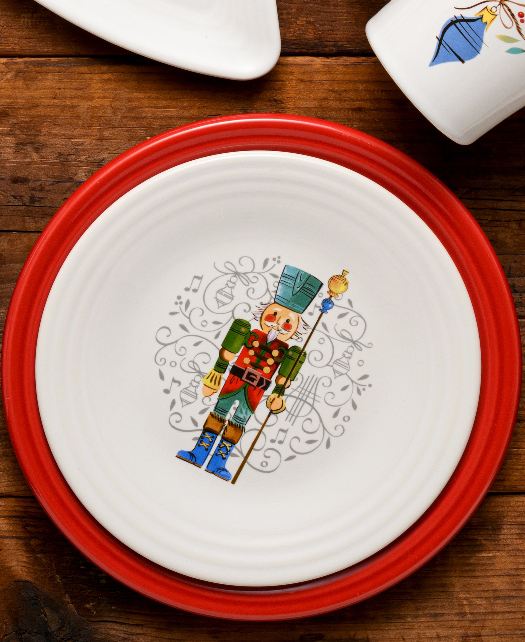 Fiesta Dinnerware - Nutcracker The Guardian Classic Rim 9 Inch Luncheon Plate - Image 2