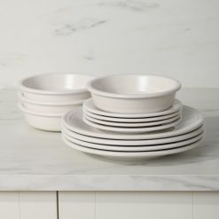 Alternative view of Fiesta Dinnerware - Classic Rim 12-Piece Dinnerware Set, Service for 4
