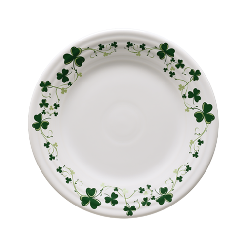 Fiesta Dinnerware - St. Patrick's Classic Rim 9 Inch Luncheon Plate