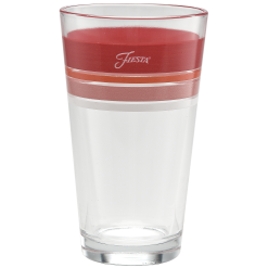 Alternative view of Fiesta Dinnerware - Horizon Sunset 16 oz. Edgeline Cooler Glass Mixed - Set of 4
