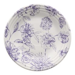 Fiesta Dinnerware - Botanical Floral Lavender Classic Rim 9 Inch Luncheon Plate