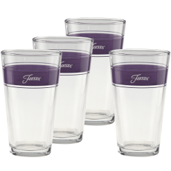 Fiesta Dinnerware - Lavender 16 oz. Frame Cooler Glass - Set of 4
