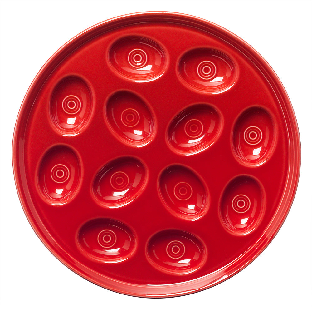 Fiesta Dinnerware - Round Egg Serving Platter 11 1/4 Inch - Image 2