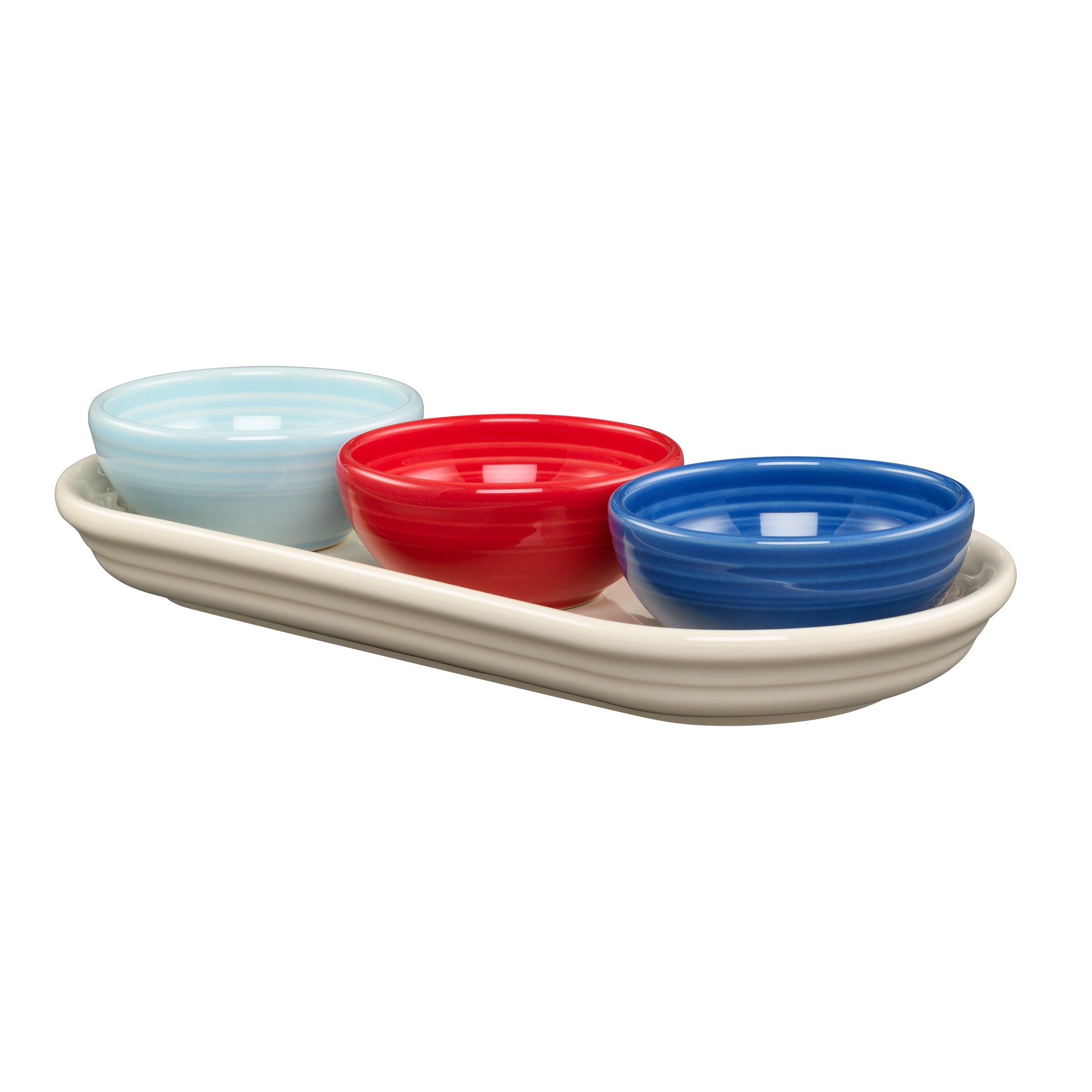 Fiesta Dinnerware - Americana Mixed Colors 4-Piece Condiment Set