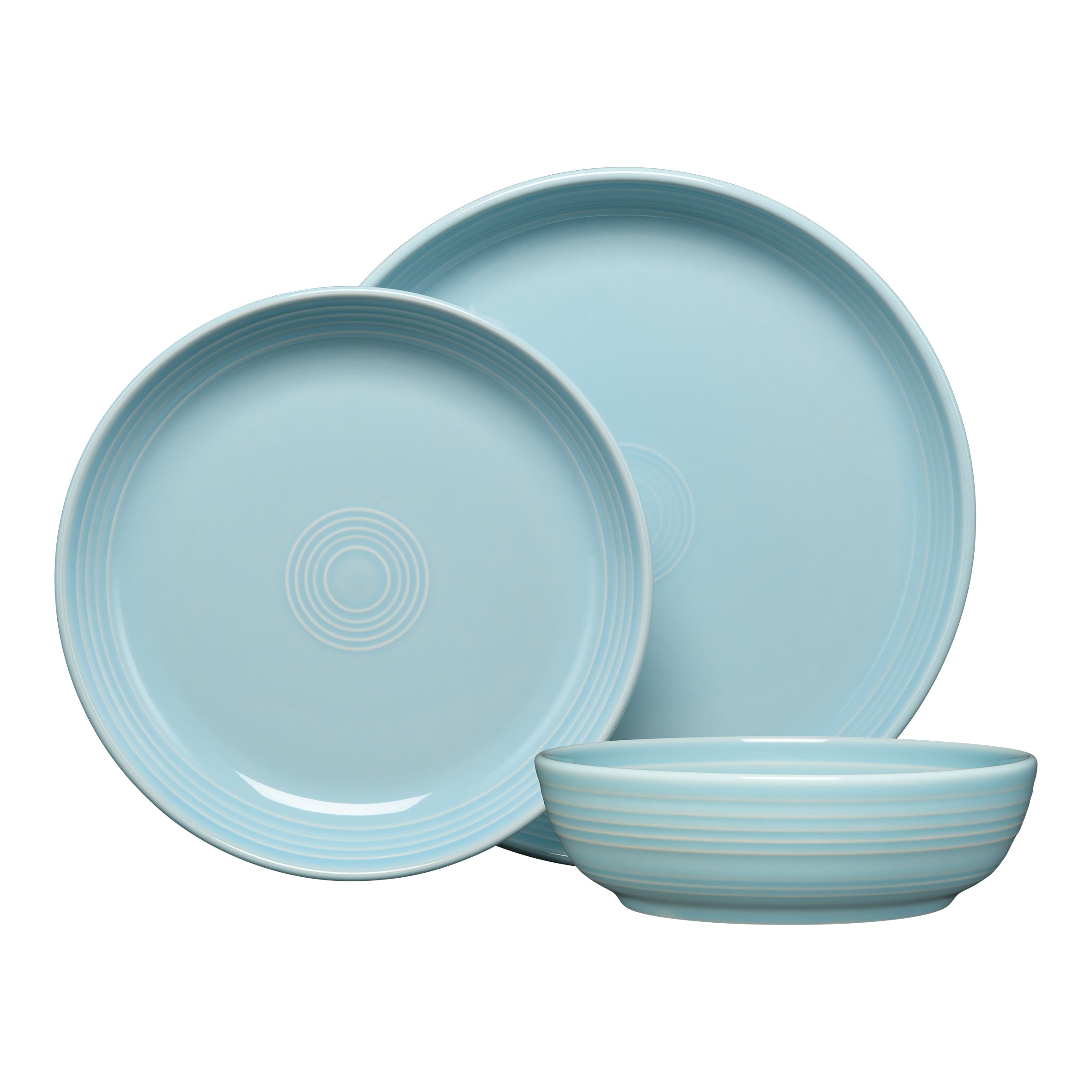 Fiesta Dinnerware - Coupe Bowl 3-Piece Place Setting