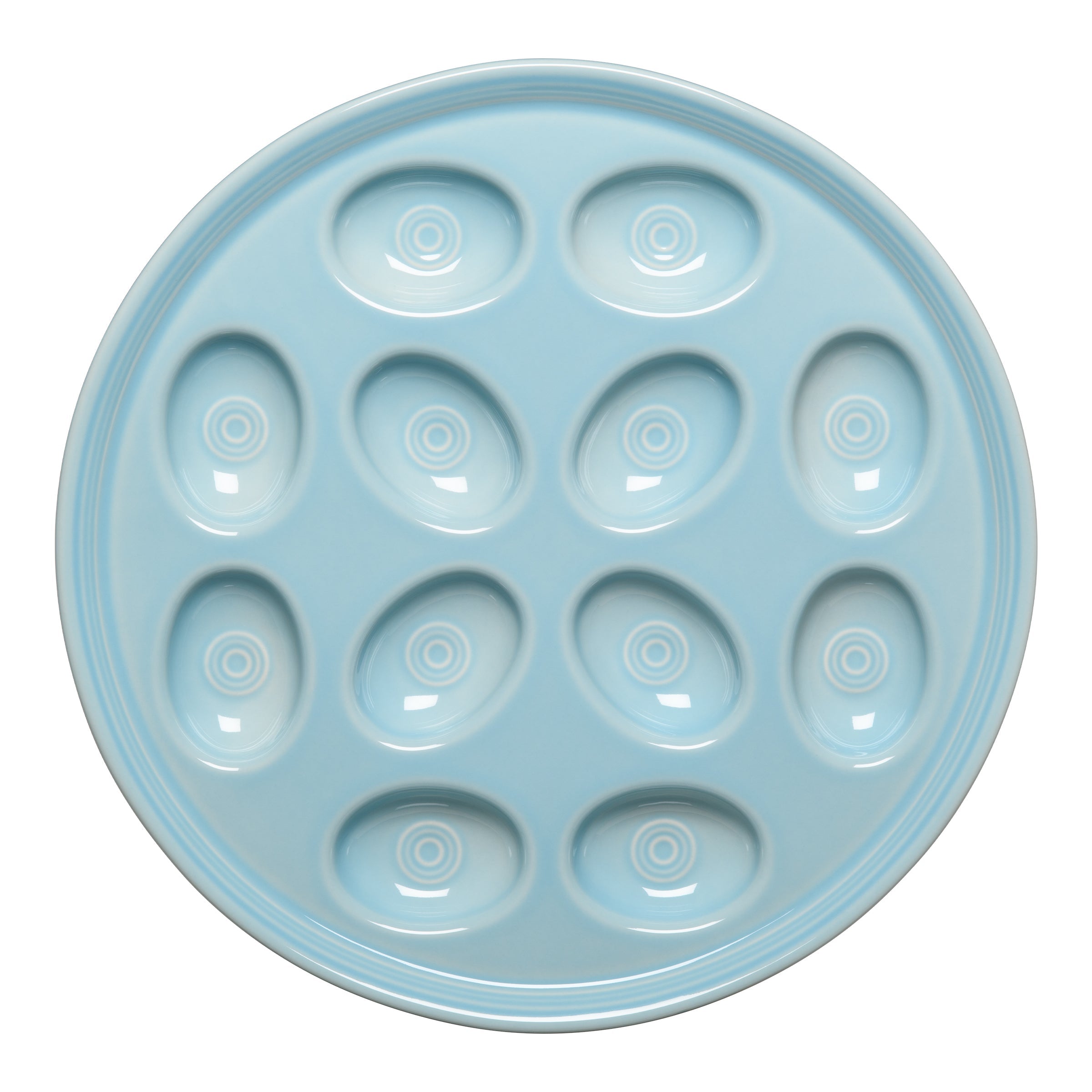 Fiesta Dinnerware - Round Egg Serving Platter 11 1/4 Inch - Image 4