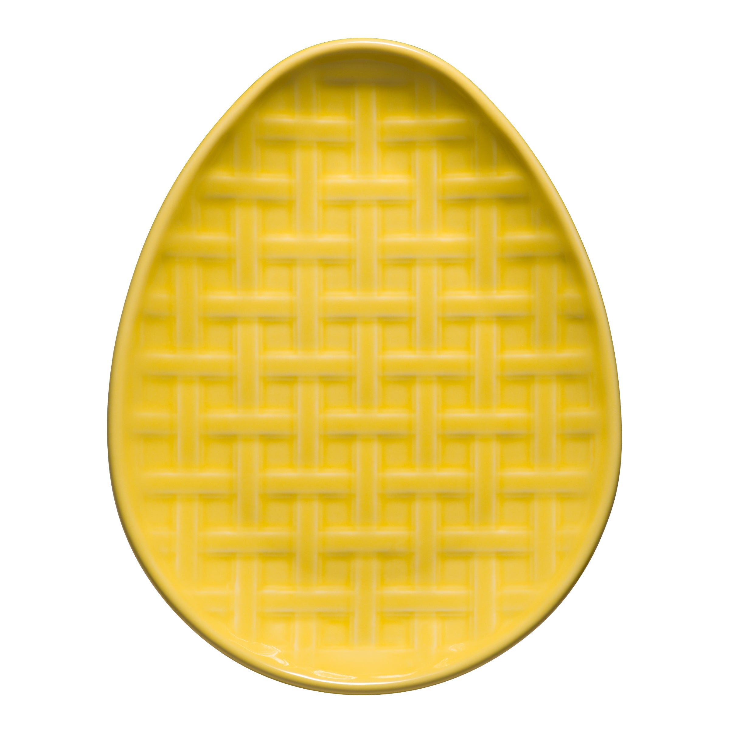 Fiesta Dinnerware - New Retired Embossed Egg Shaped Plate 10 Inch - Image 6