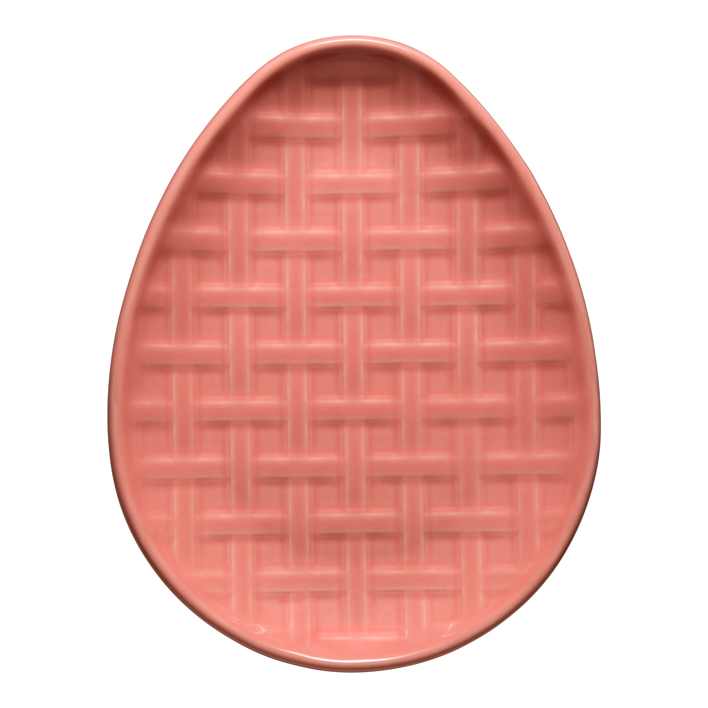Fiesta Dinnerware - New Retired Embossed Egg Shaped Plate 10 Inch - Image 4