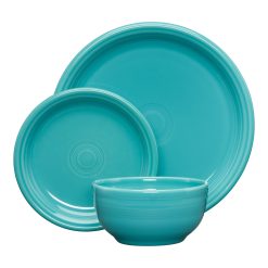 Fiesta Dinnerware - Bistro Coupe 3-Piece Place Setting, Service for 1