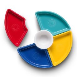 Alternative view of Fiesta Dinnerware - Vibrant 5-Piece Mixed Colors Entertaining Set 8 1/5 Inch