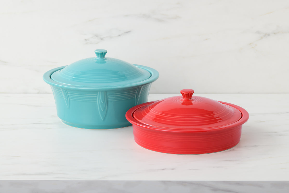 Fiesta Dinnerware - Small 10 Inch Round Covered Casserole 1.4 Quart - Image 7