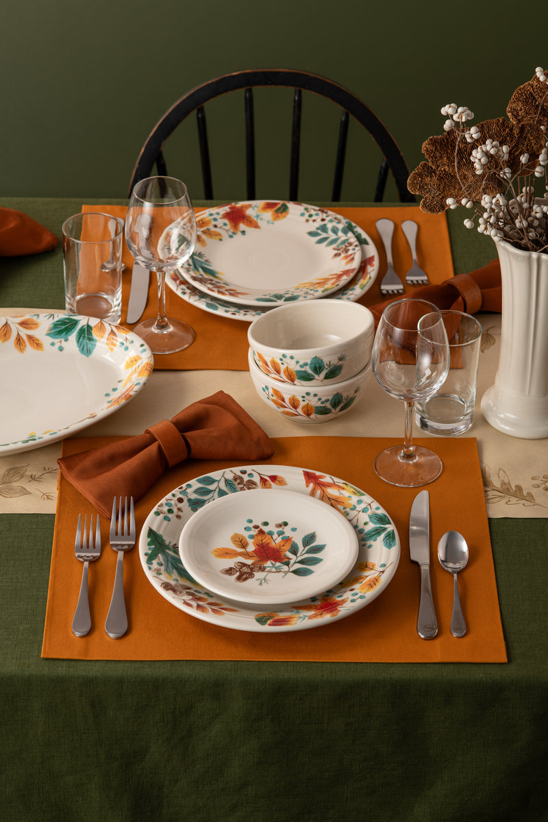 Fiesta Dinnerware - Autumn Fields Bistro Coupe 5 1/2 Inch Cereal Bowl 22 OZ - Image 3