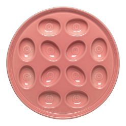 Alternative view of Fiesta Dinnerware - New Retired Round Egg Serving Platter 11 1/4 Inch