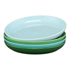 Fiesta Dinnerware - Mixed Aegean Coupe 10 3/8 Inch Dinner Bowls 40 OZ, Set of 4