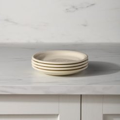 Alternative view of Fiesta Dinnerware - Linen Set of 4 Bistro Coupe 7 1/4 Inch Salad Plate