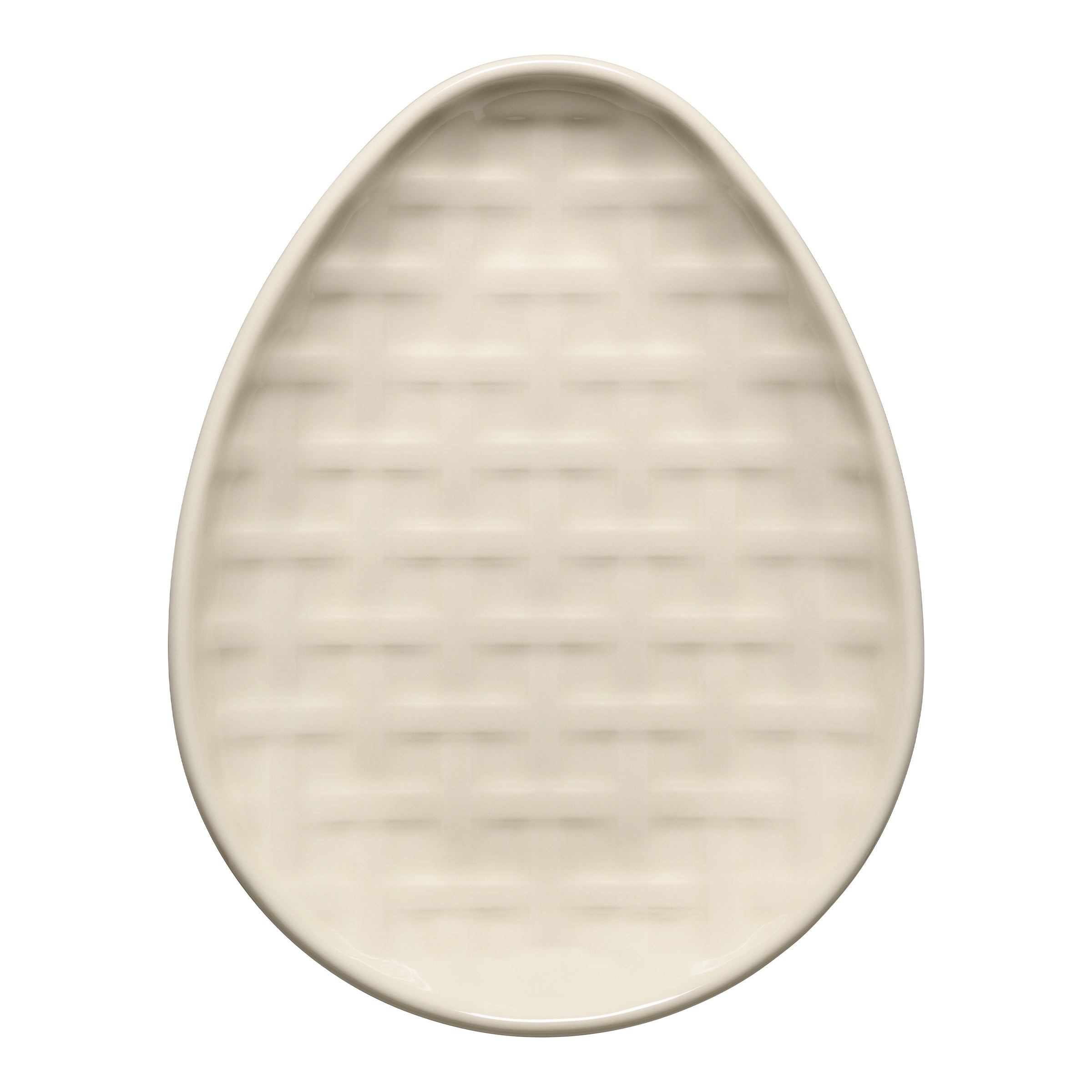 Fiesta Dinnerware - New Retired Embossed Egg Shaped Plate 10 Inch - Image 5