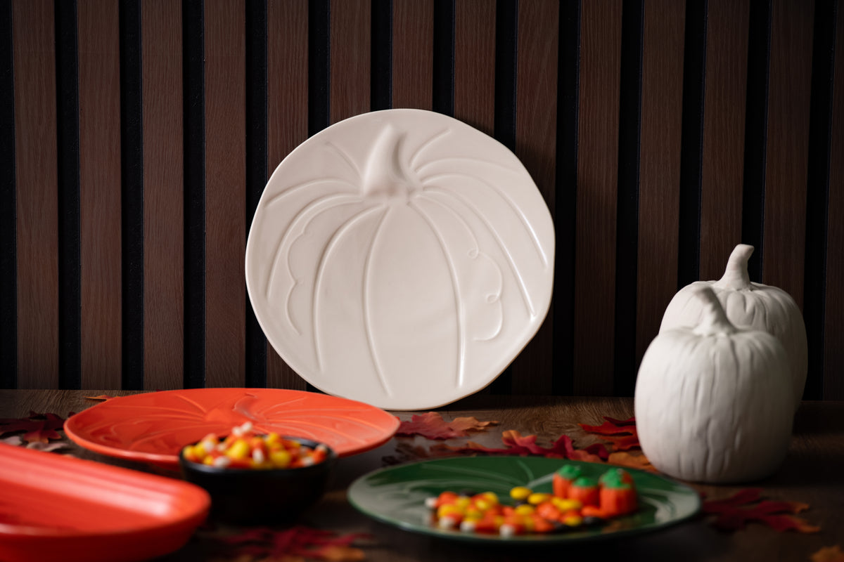Fiesta Dinnerware - Pumpkin Shaped Plate 8 1/2 Inch - Image 6
