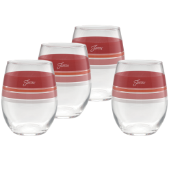 Fiesta Dinnerware - Sunset Horizon Edgeline Glass (Set of 4)
